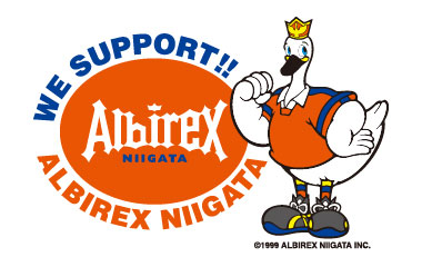 WE SUPPORT! ALBIREX NIIGATA